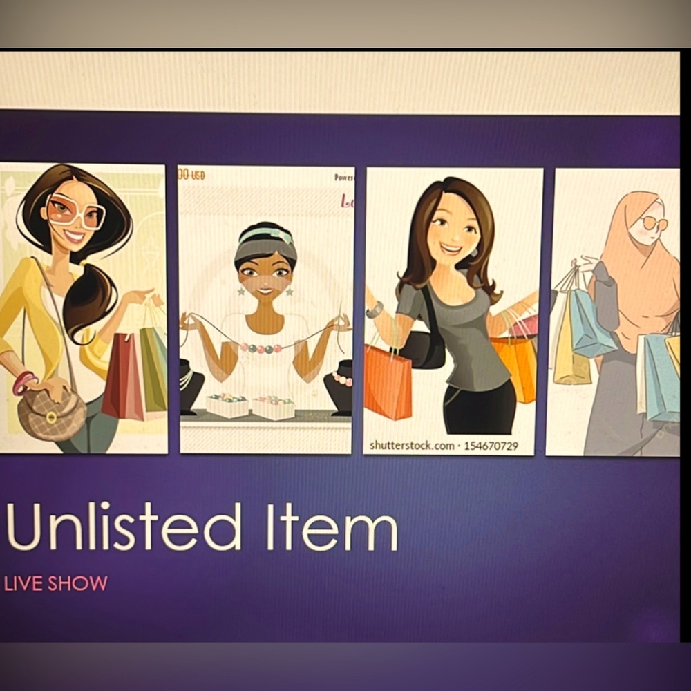 Unlisted Items For Live Show